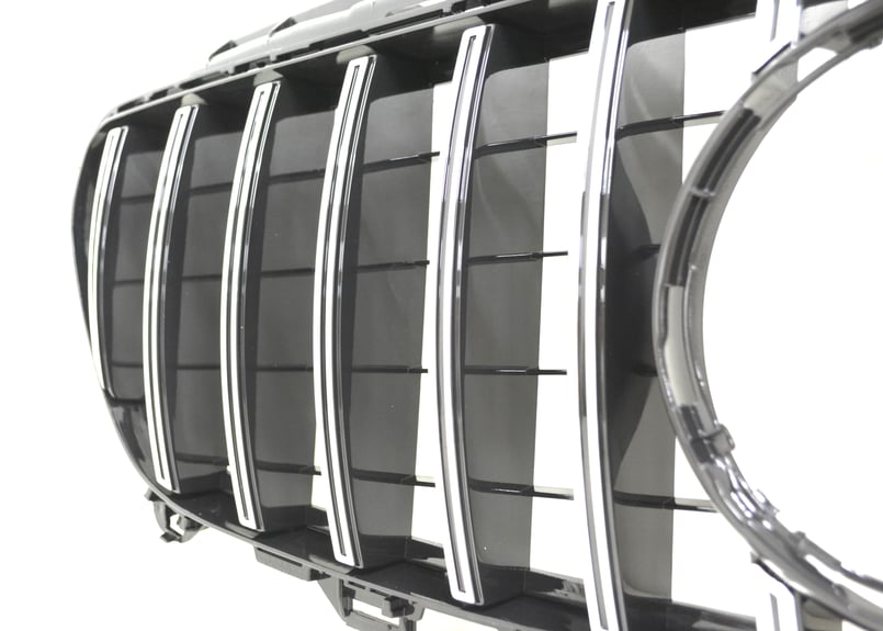 W213 ベンツ Eクラス パナメリカーナ グリル AMG GTRタイプ【ブラック