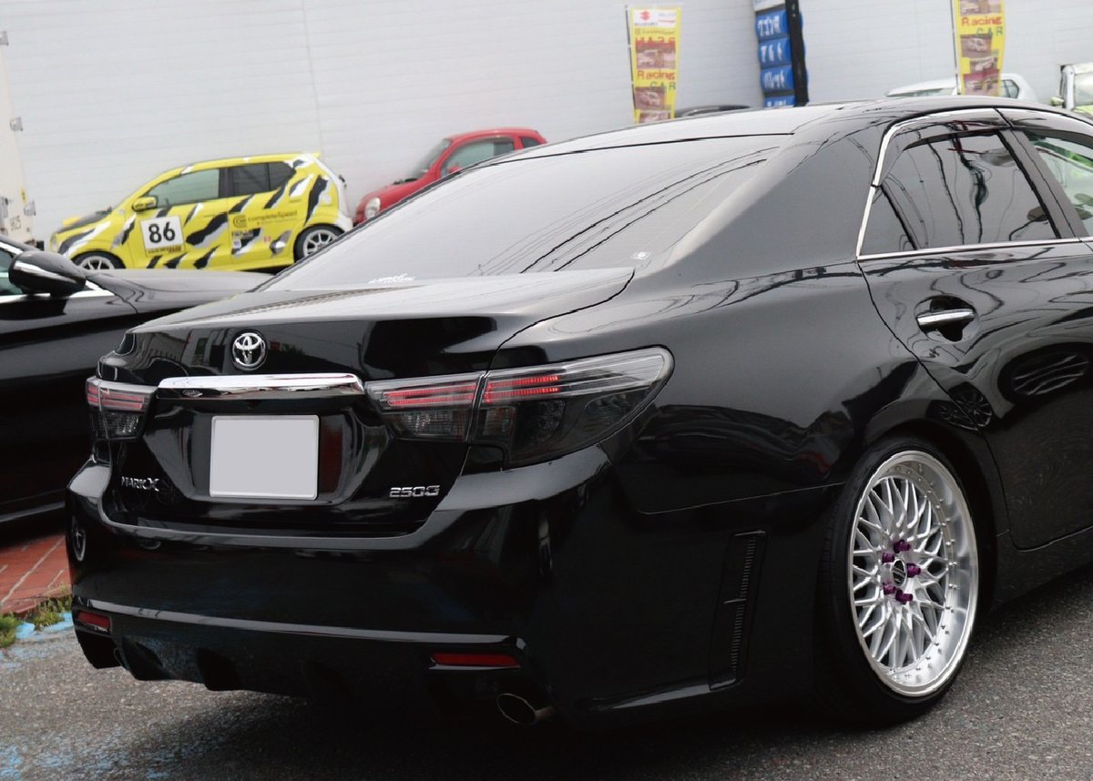 TOYOTA GRX130 マークX / 中期後期型 後期風テールランプ 社外品