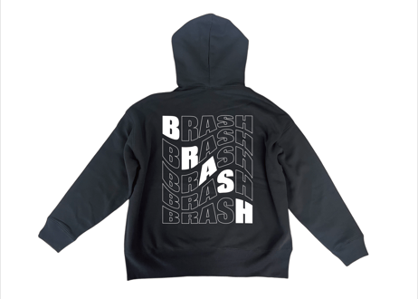 Back BRASH プルオーバーパーカー