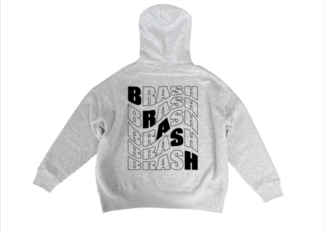 Back BRASH プルオーバーパーカー