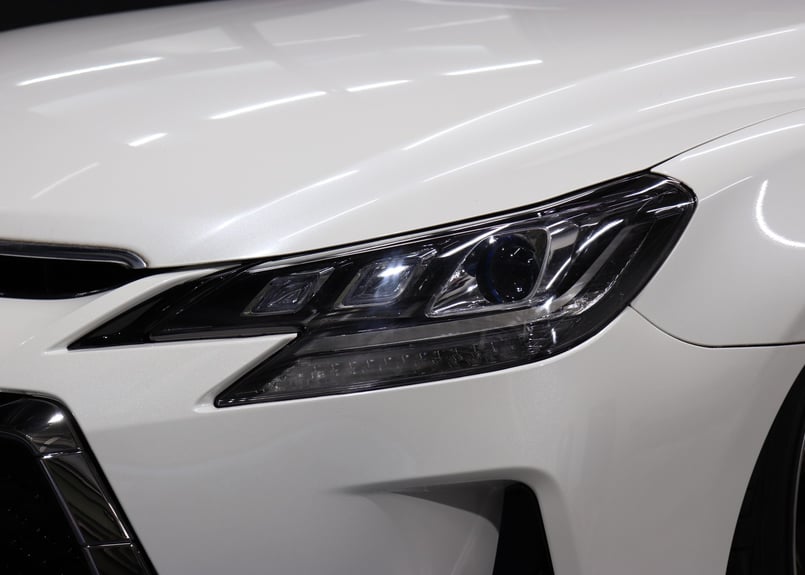 TOYOTA GRX130 マークX / 後期ルック3眼ヘッドライト オープニング