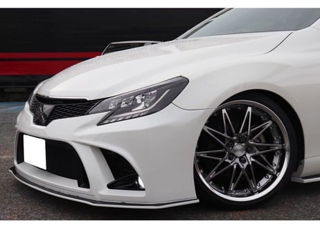 ★受注生産商品★ BRASH エアロバンパー for マークX フロント GRX130 133 135