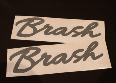 Brash カッティングステッカー