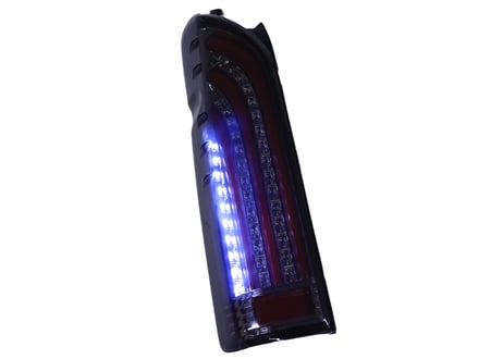 200系 ハイエース レジアスエース ファイバー LEDテールランプ オープニングモーション点灯 シーケンシャルウィンカー 左右セット