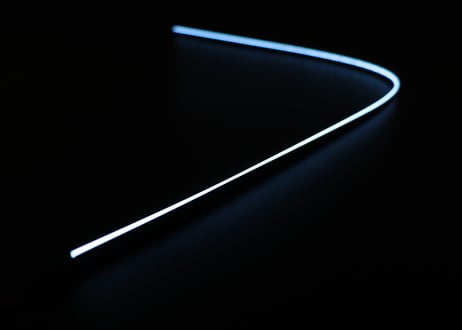 ★スマホで簡単操作★ 汎用 アンビエントライト 間接照明 薄型LEDテープ 車内装飾 Bluetooth【CH-ABRGB】