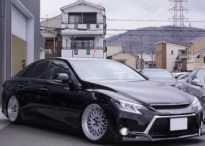 TOYOTA GRX130 マークX / 中期後期型2眼ヘッドライト ブルーアイ