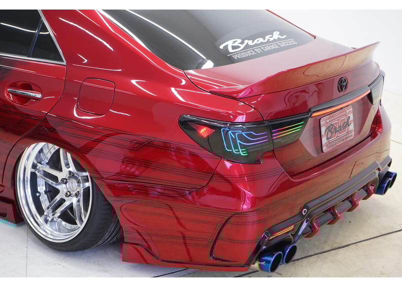 TOYOTA GRX130 マークX / 中期後期型 レーザーテールランプ フル TOYOTA GRX130 マークX / 中期後期型 レーザーテールランプ フル