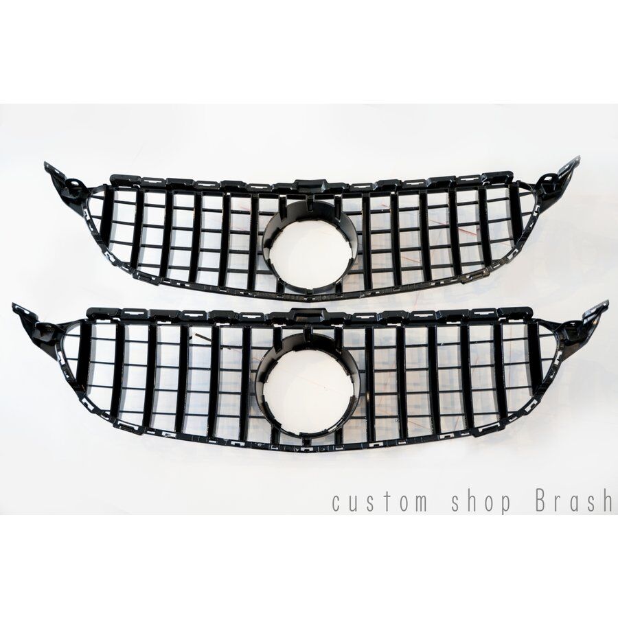 BENZ ベンツ W205 C205 S205 後期専用 パナメリカーナグリル BENZ ベンツAMGパナメリカーナグリル W205 S205 C205 Cクラス