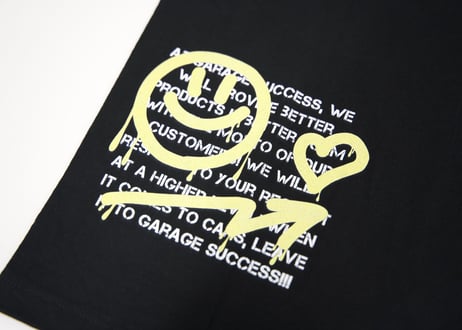Garage Success ✕ BRASH オリジナルTシャツ 【ニコちゃん】