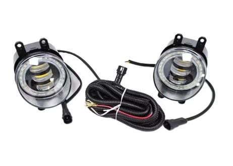 TOYOTA規格 LEDフォグランプ 2色切替機能(白/黄) オープニングモーション イカリング【CH-OPIWEF】