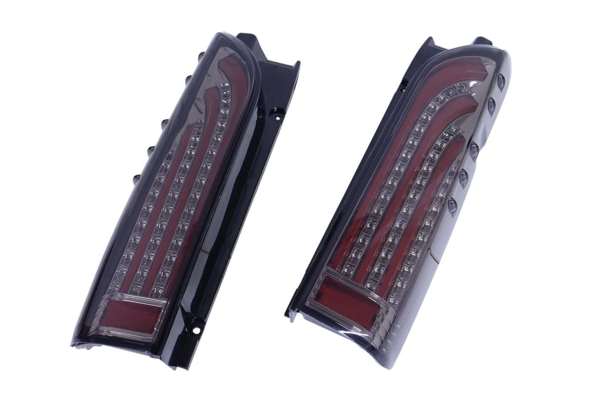 200系 ハイエース レジアスエース ファイバー LEDテールランプ
