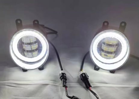 TOYOTA規格 LEDフォグランプ 2色切替機能(白/黄) オープニングモーション イカリング【CH-OPIWEF】