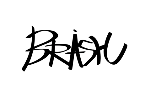 BRASH カッティングステッカー  -kanami Desigh ver-