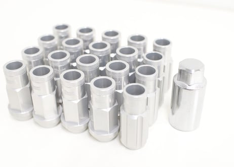 【BRASH】レーシングアルミナット貫通タイプ M12×P1.5 20本セット【BR-HN##】
