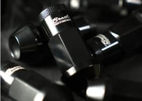 【BRASH】レーシングアルミナット貫通タイプ M12×P1.5 24本セット 6H車両 ハイエース トライトン 【BR-HN##】