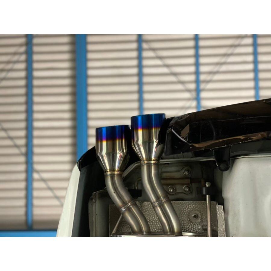 BRASH】◇ GRX130 マークX BRASH4本出しマフラー◇日本製◇車検