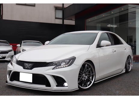 ★受注生産商品★ BRASH エアロバンパー for マークX フロント GRX130 133 135