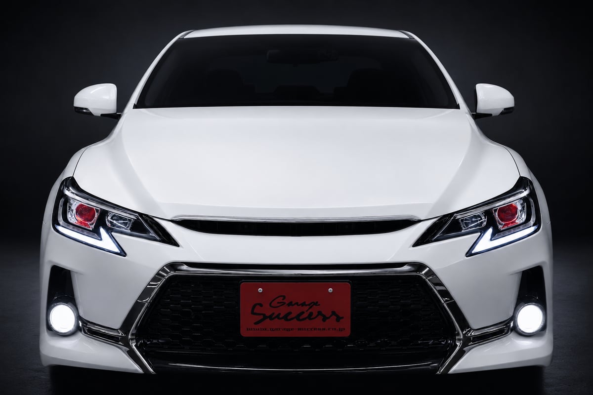 TOYOTA GRX130 マークX / 中期後期型2眼ヘッドライト レッドアイ