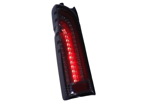 200系 ハイエース レジアスエース ファイバー LEDテールランプ オープニングモーション点灯 シーケンシャルウィンカー 左右セット