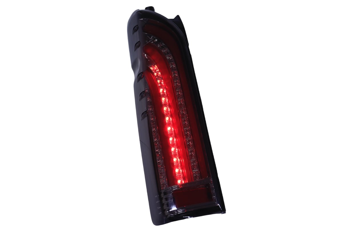 200系 ハイエース レジアスエース ファイバー LEDテールランプ