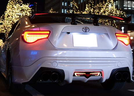 【VLAND×BRASH 】 TOYOTA ZN6 86 & SUBARU ZC6 BRZ / LED リアフォグ バックランプ  バンパーライト【CH-Z6VBFS】