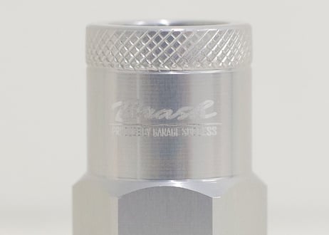【BRASH】レーシングアルミナット貫通タイプ M12×P1.5 20本セット【BR-HN##】