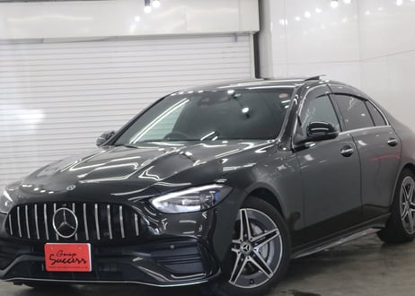 W206 ベンツ Cクラス  パナメリカーナグリル  AMG GTRタイプ 【ブラック/メッキ】【CH-BN6PGS】
