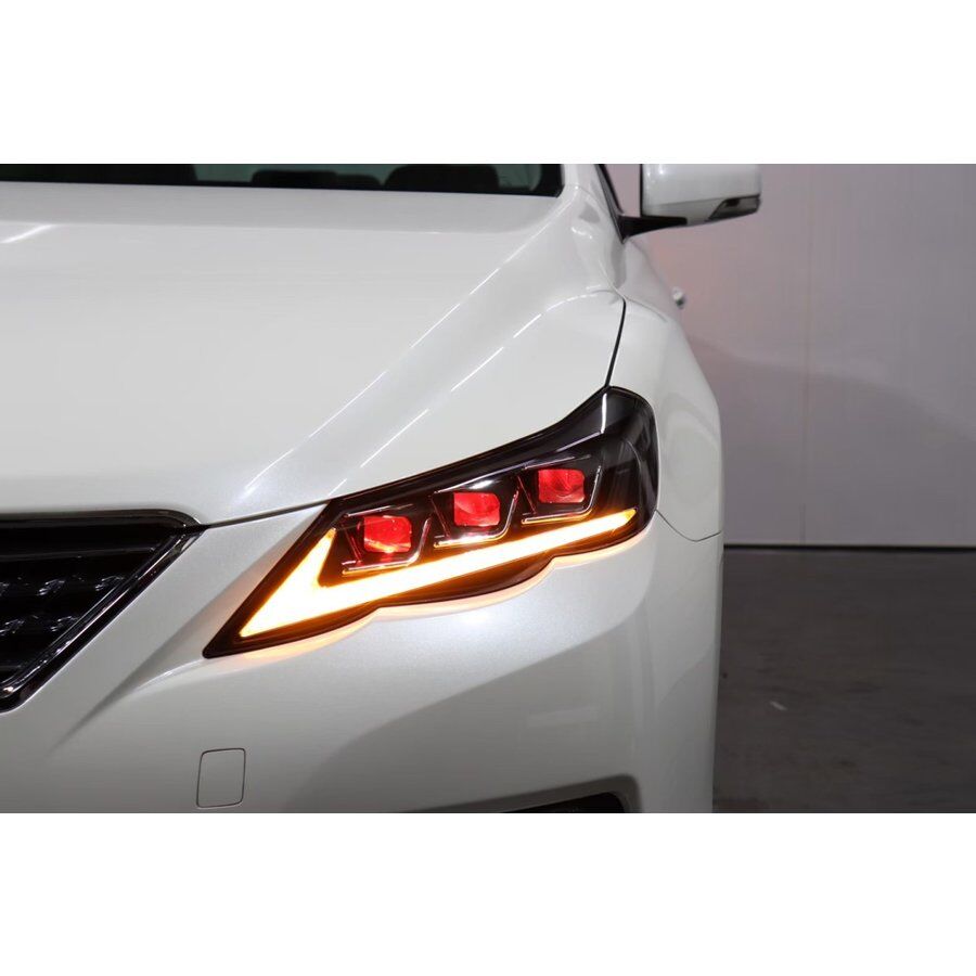 GRX130系 マークX前期用 イーグルアイ ヘッドライト EAGLE EYES