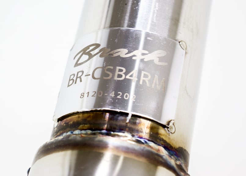 BRASH】トヨタ カローラスポーツ BRASH 4本出しマフラー