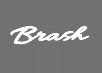 Brash カッティングステッカー
