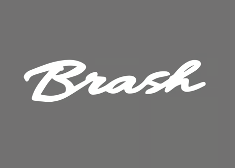 Brash カッティングステッカー