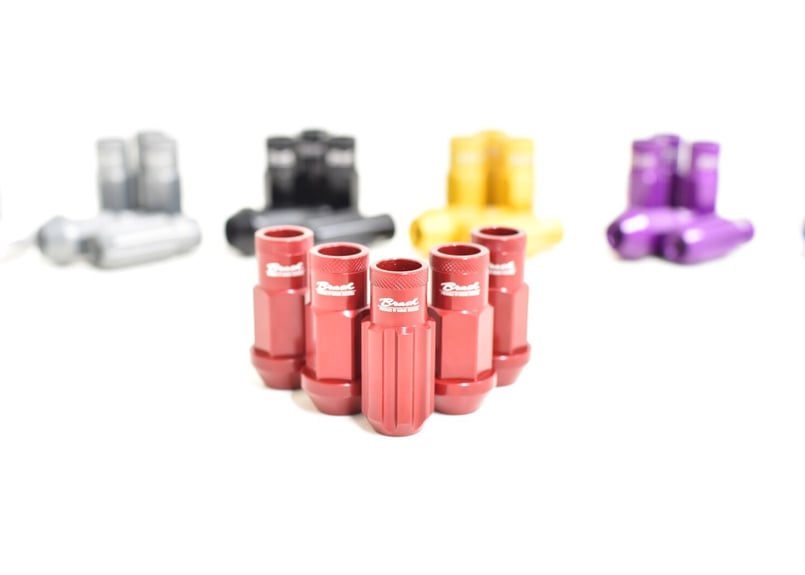 BRASH 】レーシングアルミナット貫通タイプ M12×P1.5 20本セット