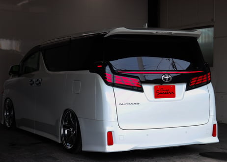 TOYOTA AGH30 アルファード ヴェルファイア フェザーテールランプ リアガーニッシュ オープニングモーション付 シーケンシャルウィンカー サイドマーカー リアフォグ【CH-3ALF4S#】