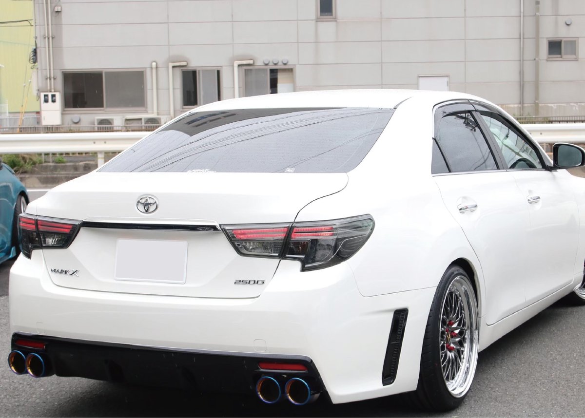 トヨタ マークX GRX130系中期後期 LED テールランプ 外装エアロ TOYOTA GRX130 マークX / 中期後期型 後期風テールランプ 社外品