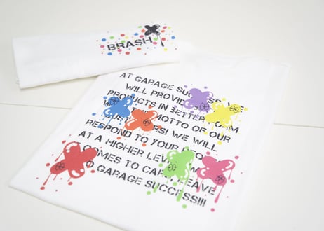 Garage Success ✕ BRASH オリジナルTシャツ 【ペイント】