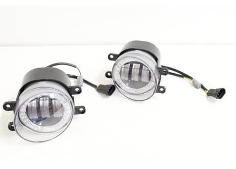 TOYOTA規格 LEDフォグランプ 2色切替機能(白/黄) イカリング付 (モーション点灯無し)