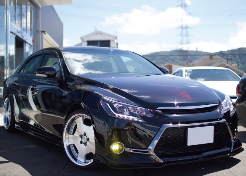 BRASH】TOYOTA GRX130 マークX / BRASH3眼カラーアイヘッドライト