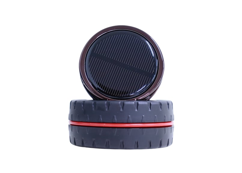 電池不要! ソーラパネルで完結！ホイールが回るエア