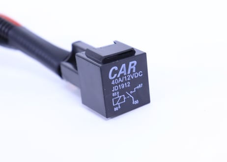 H8 H11 H16 LEDフォグランプ 12V用 強化ハーネス ロング 25A 電源リレー フューズ飛び対策 点灯不良防止 ちらつき防止 対策配線