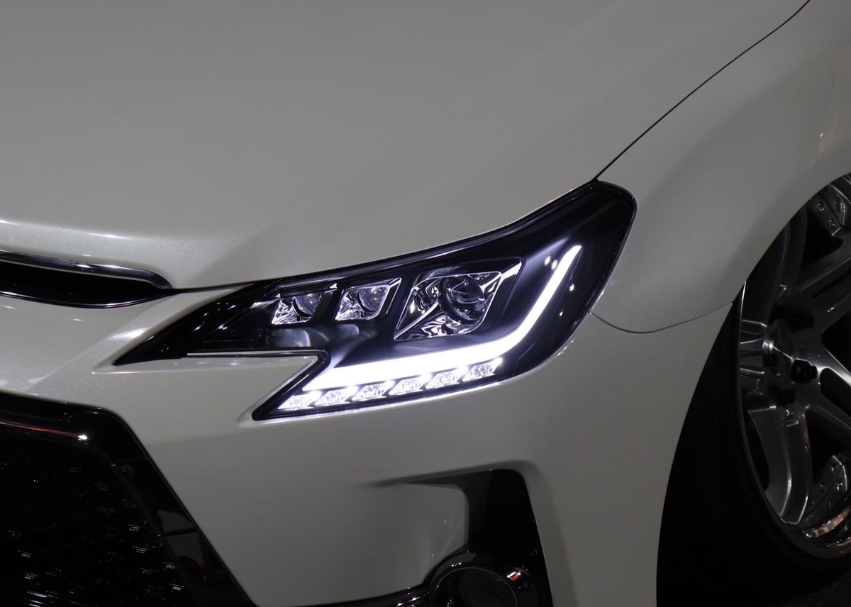 BRASH】TOYOTA GRX130 マークX / BRASH3眼カラーアイヘッドライト