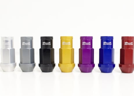 【BRASH】レーシングアルミナット貫通タイプ M12×P1.5 20本セット【BR-HN##】