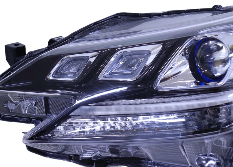 TOYOTA GRX130 マークX / 後期ルック3眼ヘッドライト オープニング