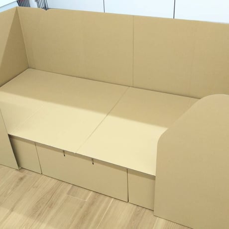 段ボールベッド