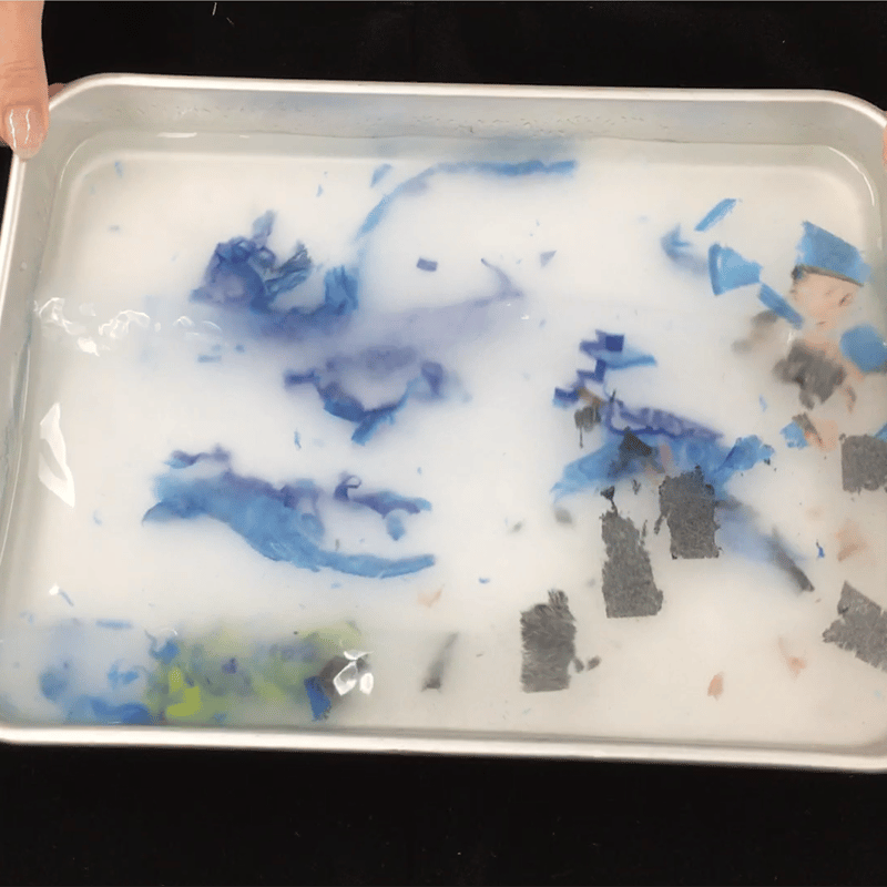 溶ける紙 水（水溶紙）連量52㎏（厚い方） A4/B5/A5サイズ 1枚～販売中