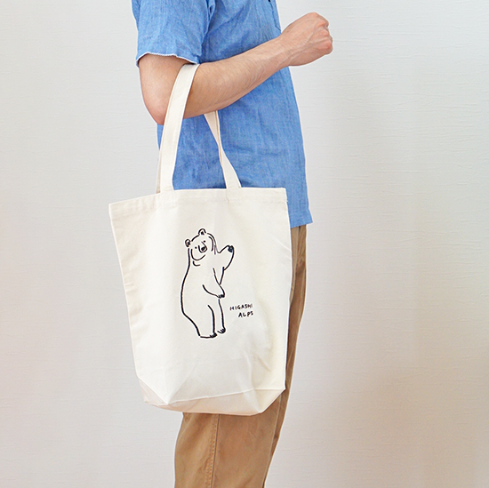 くまトートバッグ | HIGASHI ALPS SHOP くまトートバッグ | HIGASHI ALPS SHOP