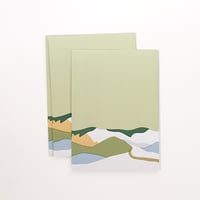 ペーパーバッグ（池のある山）３枚セット