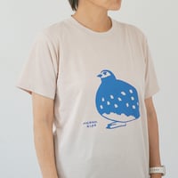 【限定色】夏毛の雷鳥 dryTシャツ（ブルー）