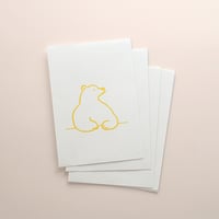 ペーパーバッグ（くま）５枚セット