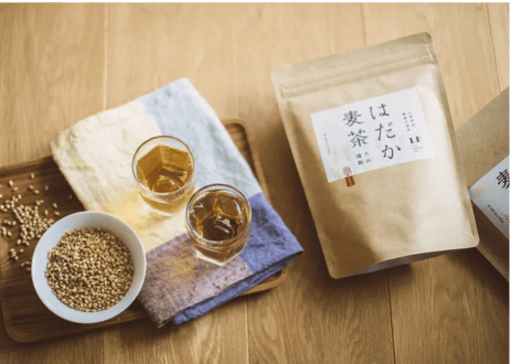 [定番サイズ] はだか麦茶１２P 無農薬/無化学肥料