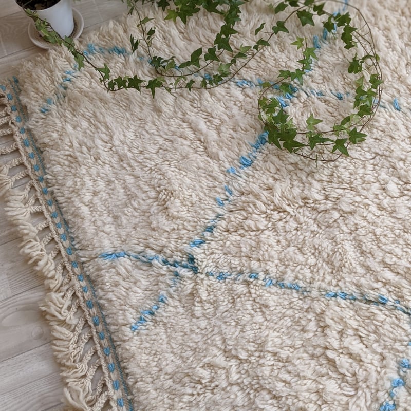 ベニワレン ブルーライン 水色 ヴィンテージ | Rosy Cozy